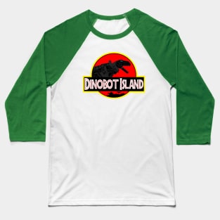 Dinobot Island Baseball T-Shirt